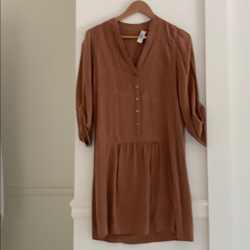 Tibi Drop Waist Dress